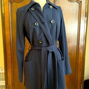 CAbi Ponte Knit Trench Coat